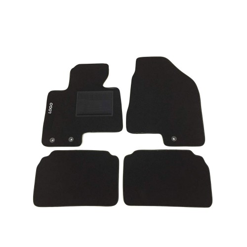 Tappetini Auto In Moquette Per Hyundai Ix35 Ultimo Tipo Con 3 Clip Di Fissaggio Tappetini Auto In Moquette Per Hyundai Ix35 Ultimo Tipo Con 3 Clip Di Fissaggio